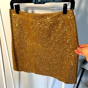 LOFT sequin skirt - size 4.